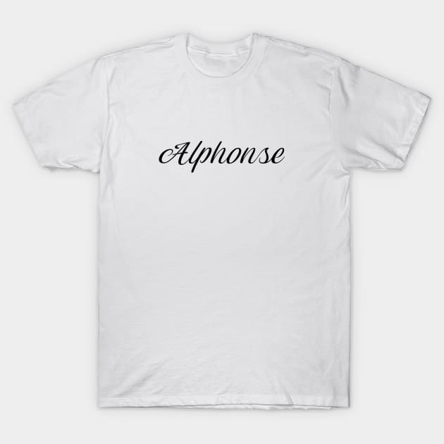 Name Alphonse T-Shirt by gulden